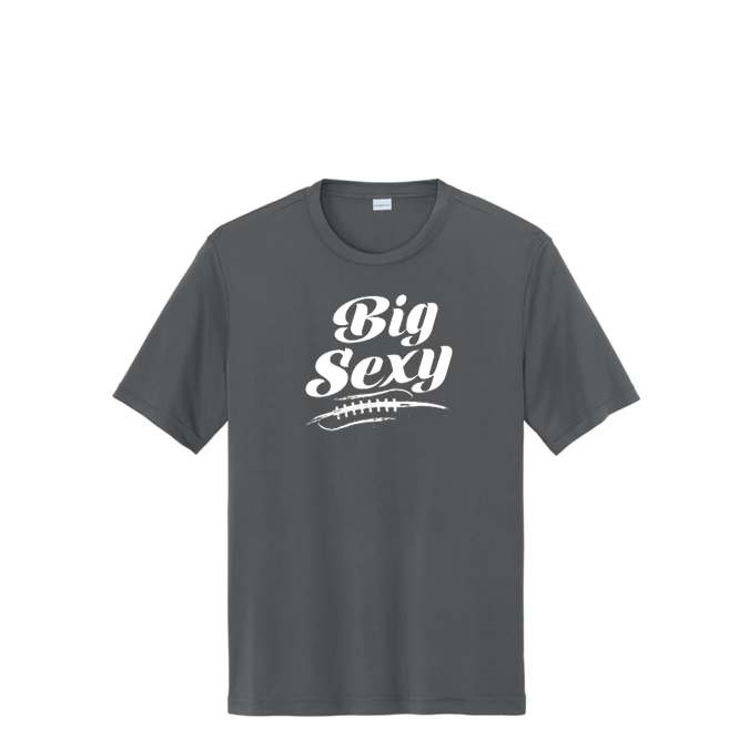 BIG SEXY (A) (White) - Tall Performance Tee