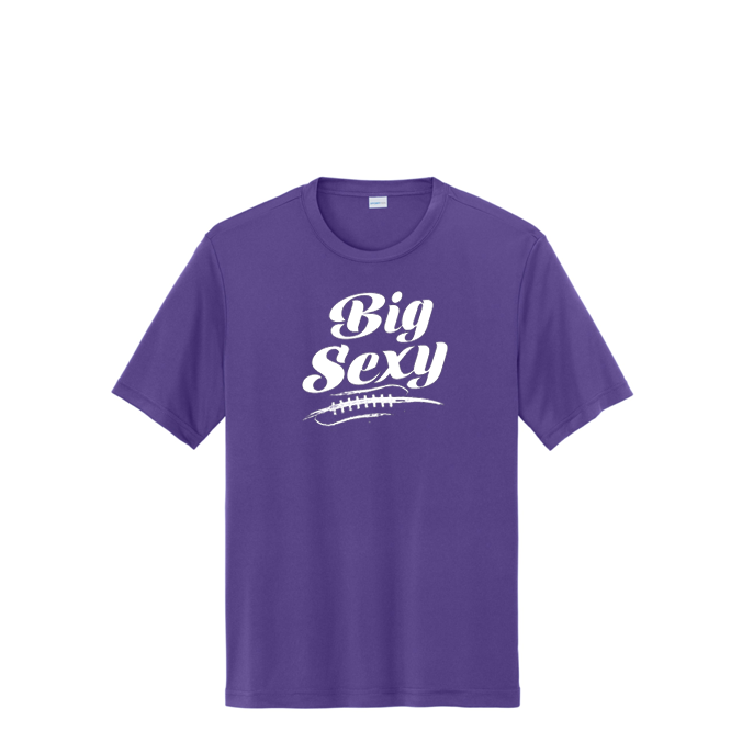 BIG SEXY (A) (White) - Performance Tee
