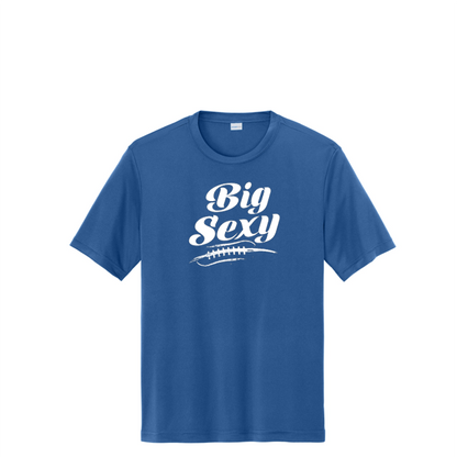 BIG SEXY (A) (White) - Tall Performance Tee