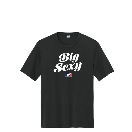 BIG SEXY (White) - Tall Performance Tee