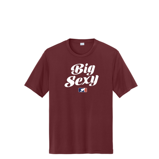 BIG SEXY (White) - Youth Performance Tee