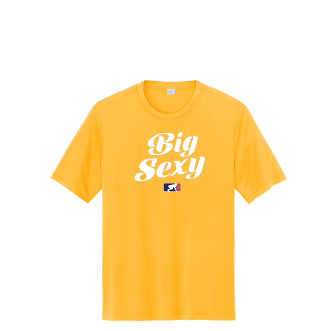 BIG SEXY (White) - Performance Tee