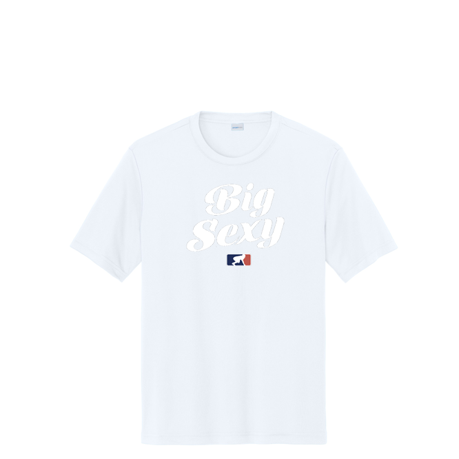 BIG SEXY (White) - Performance Tee