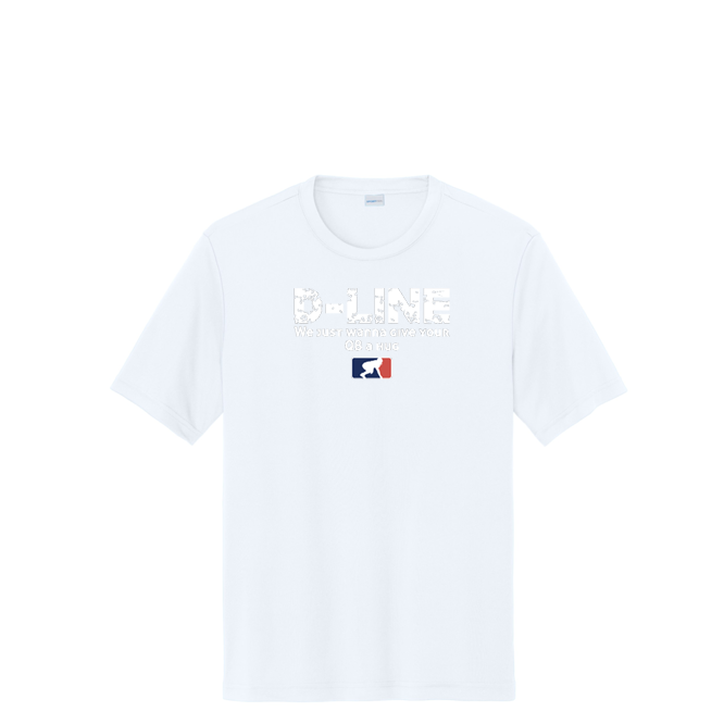 D-LINE QB HUGS - Performance Tee