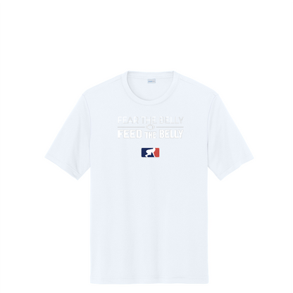 FEED THE BELLY FEAR THE BELLY - Tall Performance Tee