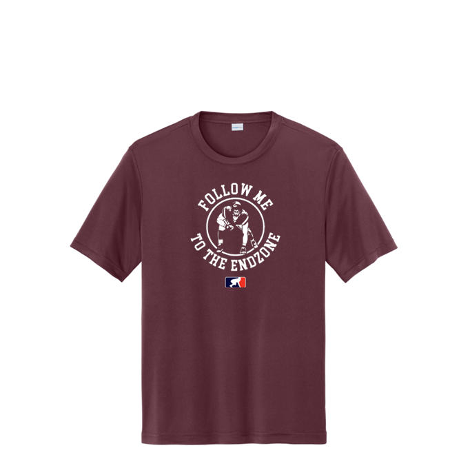 FOLLOW ME TO THE END ZONE - Performance Tee