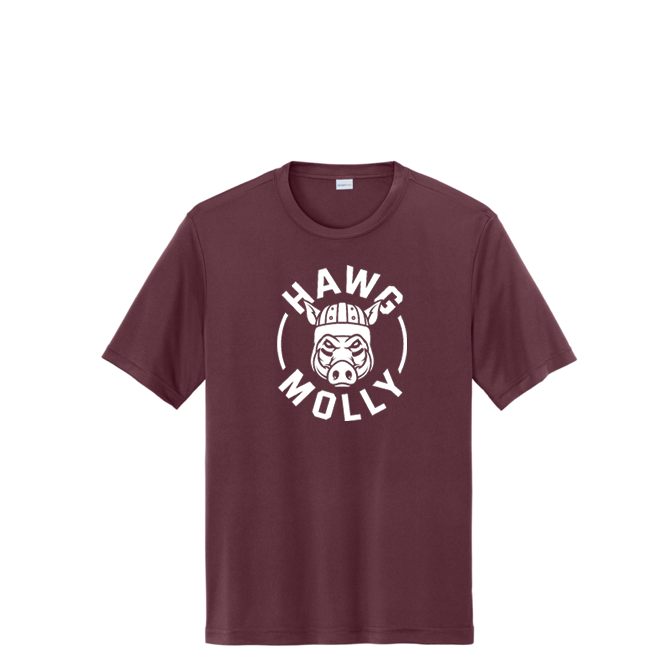 HAWG MOLLY (White) - Tall Performance Tee