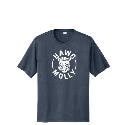 HAWG MOLLY (White) - Tall Performance Tee
