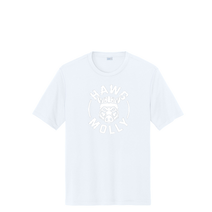 HAWG MOLLY (White) - Tall Performance Tee