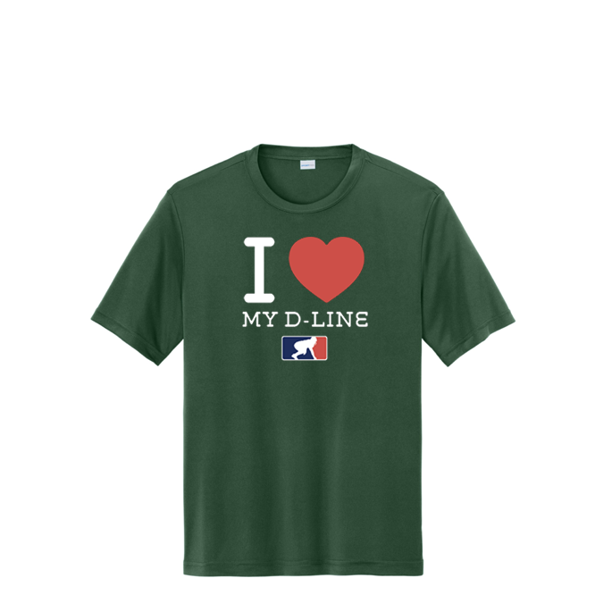 I <3 MY D-LINE - Performance Tee