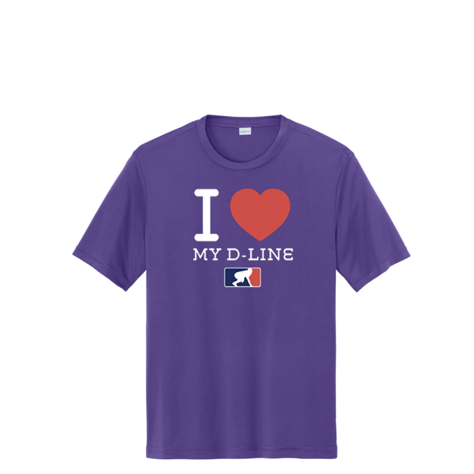 I <3 MY D-LINE - Performance Tee