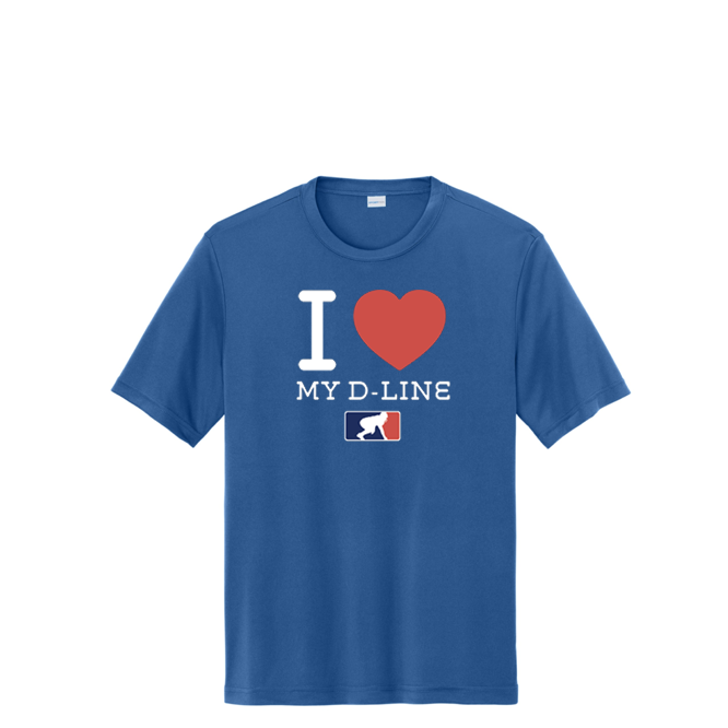 I <3 MY D-LINE - Performance Tee