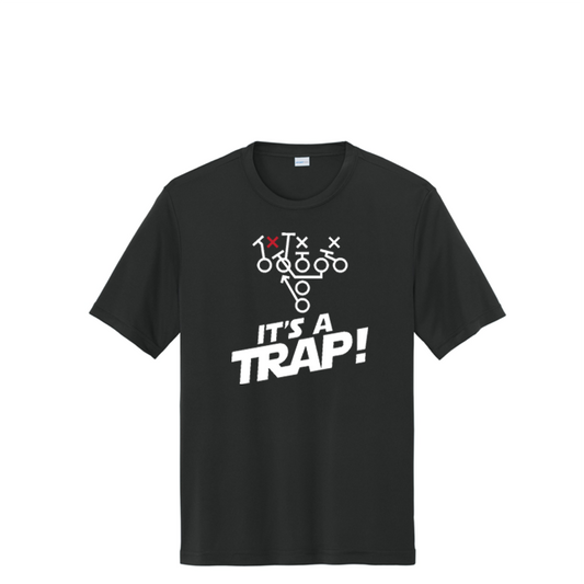 ITS A TRAP! (White) - Tall Performance Tee