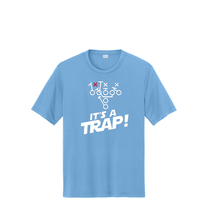 ITS A TRAP! (White) - Performance Tee