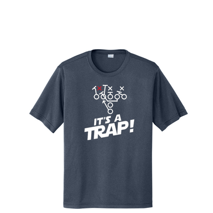 ITS A TRAP! (White) - Tall Performance Tee