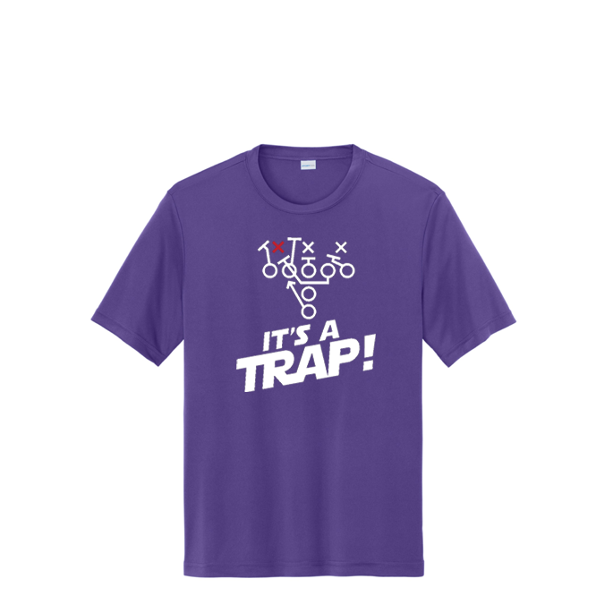 ITS A TRAP! (White) - Performance Tee
