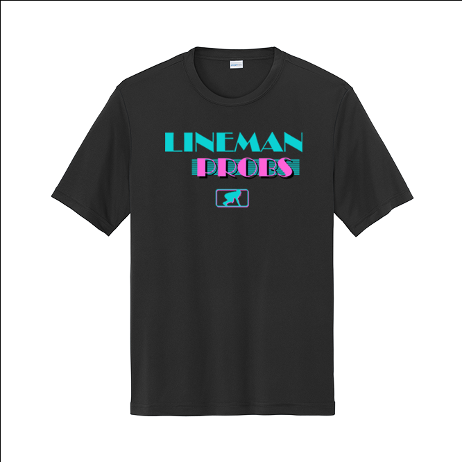 LINEMAN PROBS (Retro) - Trench Vice Performance Tee