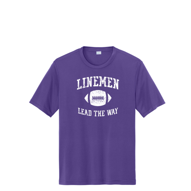 LINEMEN LEAD THE WAY - Performance Tee