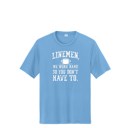 NO BLOCK NO ROCK - Tall Performance Tee