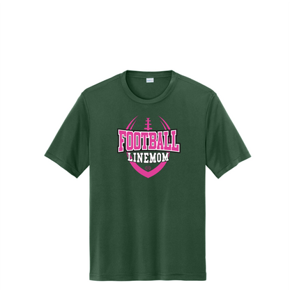 LINEMOM (Pink Logo) - Youth Performance Tee