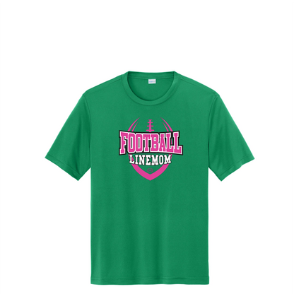 LINEMOM (Pink Logo) - Tall Performance Tee
