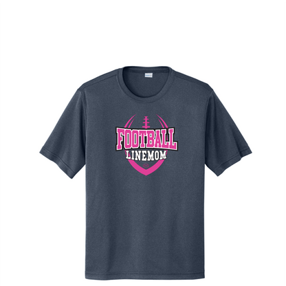 LINEMOM (Pink Logo) - Tall Performance Tee