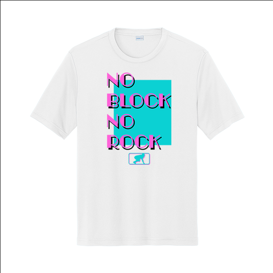 NO BLOCK NO ROCK (Vice) - Trench Vice Performance Tee