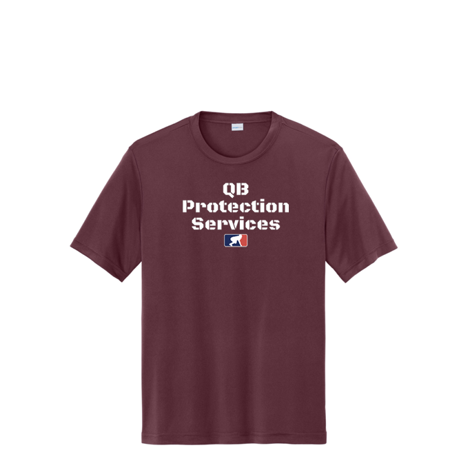 QB PROTECTION SERVICES - Tall Performance Tee