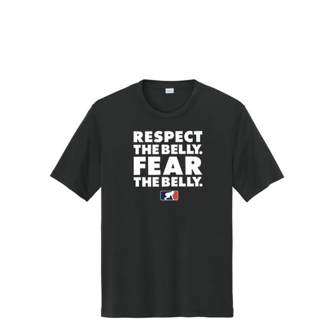 TRENCH MAFIA (White) - Tall Performance Tee