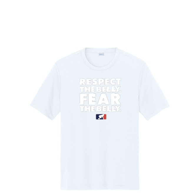 RESPECT THE BELLY - Performance Tee
