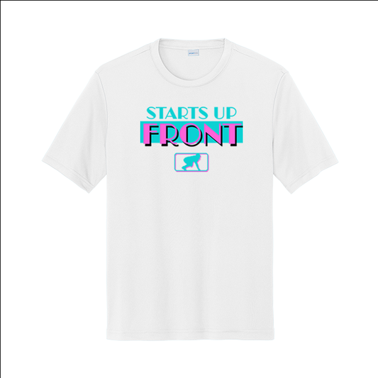 STARTS UP FRONT (Vice) - Trench Vice Performance Tee