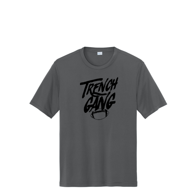 TRENCH GANG (Black) - Performance Tee