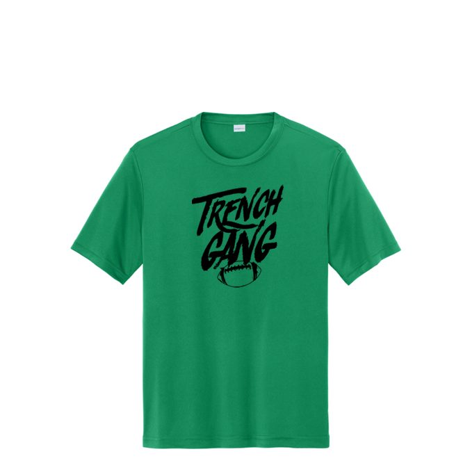 TRENCH GANG (Black) - Performance Tee
