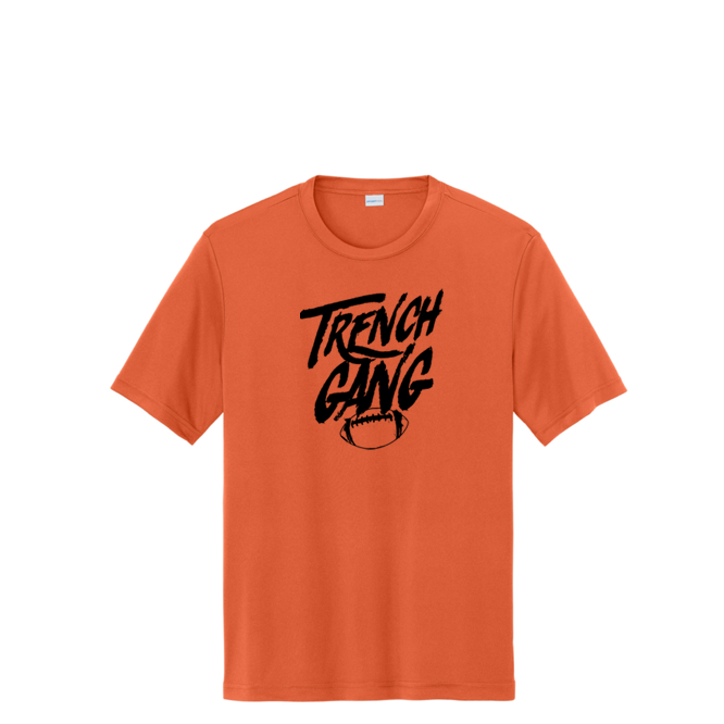 TRENCH GANG (Navy) - Tall Performance Tee