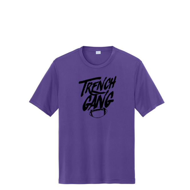 TRENCH GANG (Black) - Performance Tee