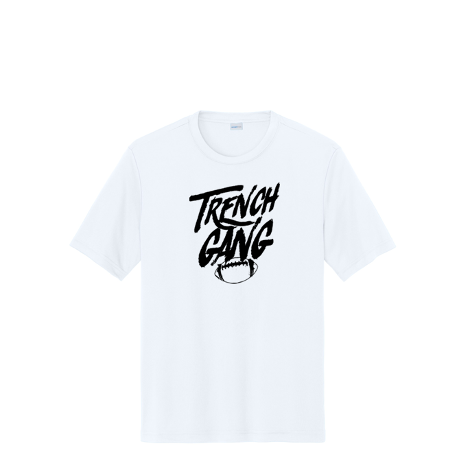 TRENCH GANG (Black) - Performance Tee