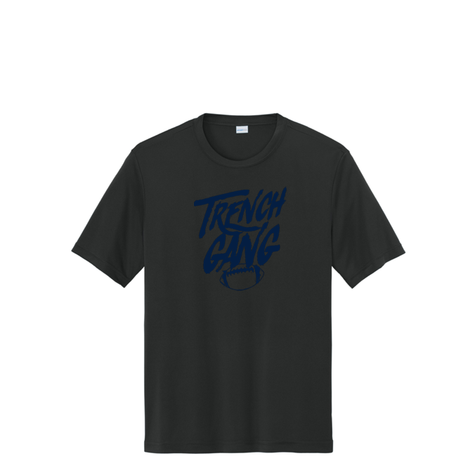 TRENCH GANG (Navy) - Performance Tee