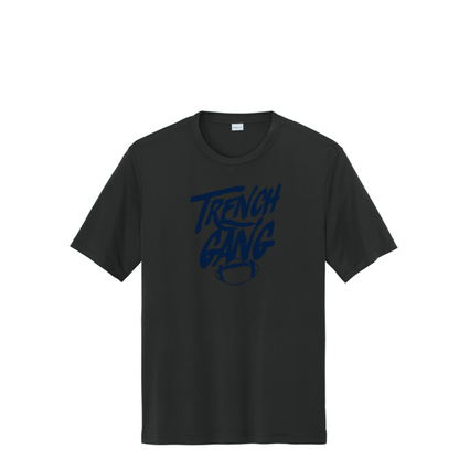 TRENCH GANG (Navy) - Tall Performance Tee