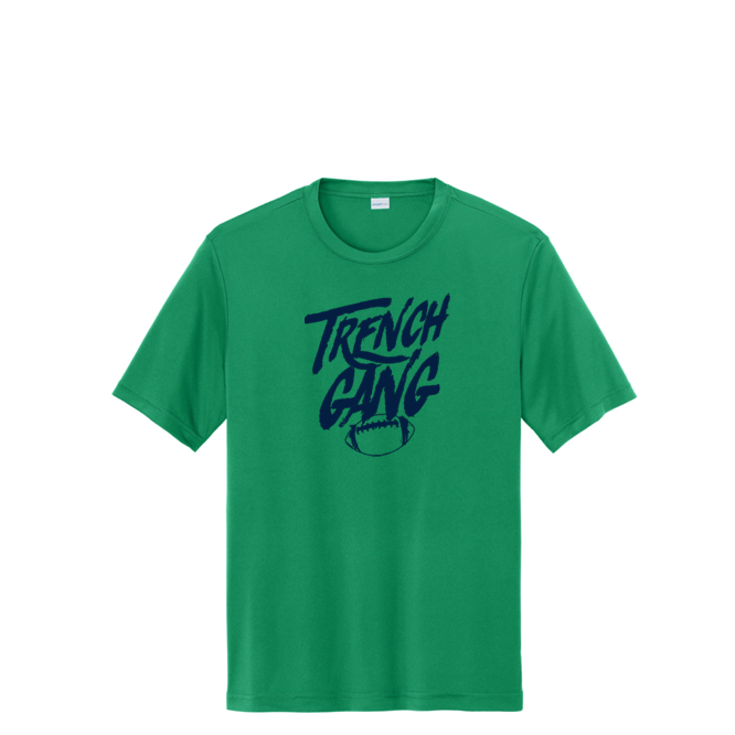 TRENCH GANG (Navy) - Performance Tee