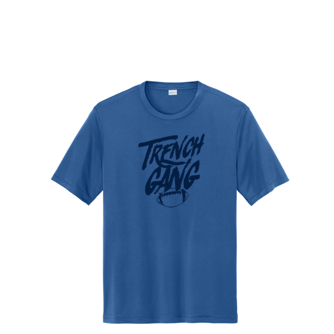 TRENCH GANG (Navy) - Performance Tee
