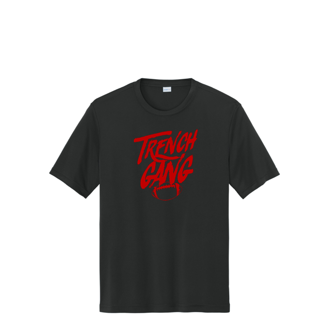 TRENCH GANG (Red) - Performance Tee