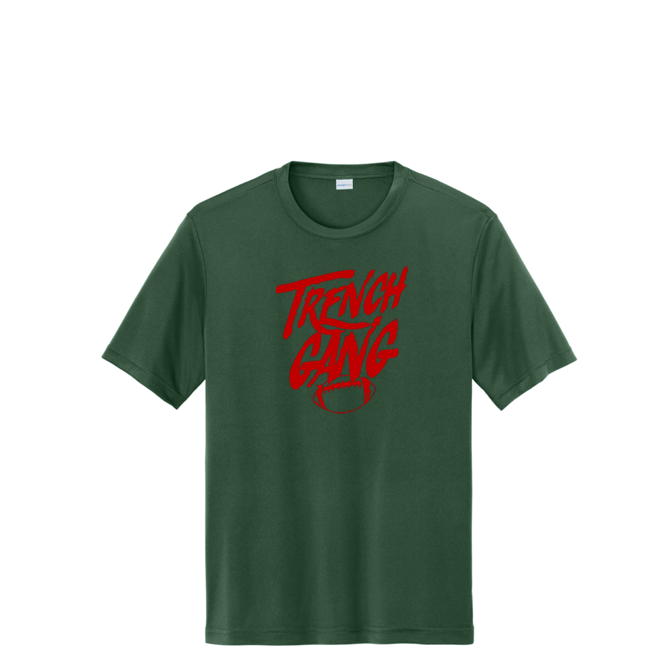 TRENCH GANG (Red) - Performance Tee