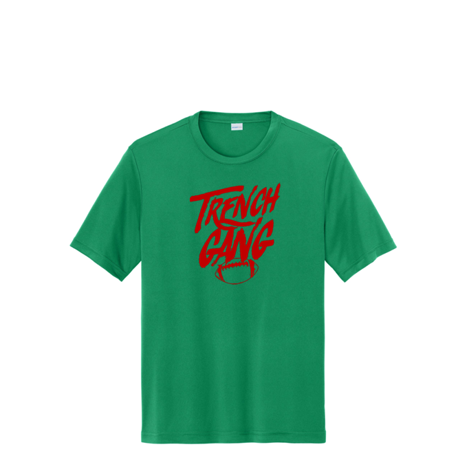 TRENCH GANG (Red) - Performance Tee