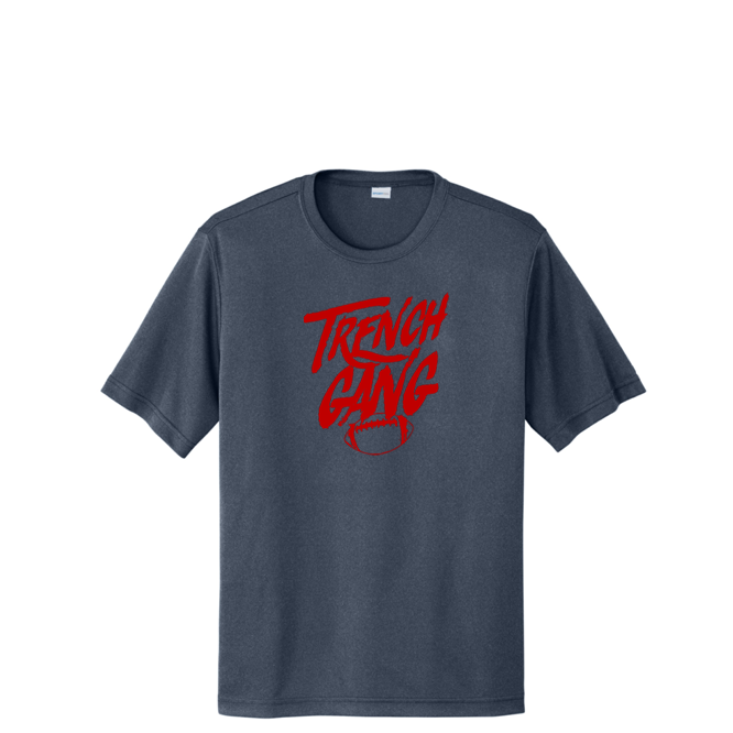 TRENCH GANG (Red) - Performance Tee
