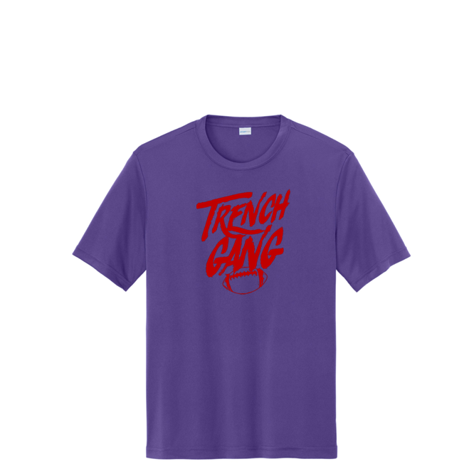 TRENCH GANG (Red) - Performance Tee