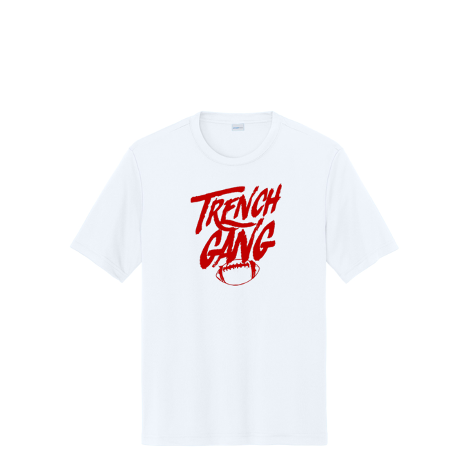 TRENCH GANG (Red) - Performance Tee