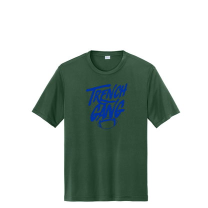 TRENCH GANG (Royal) - Youth Performance Tee