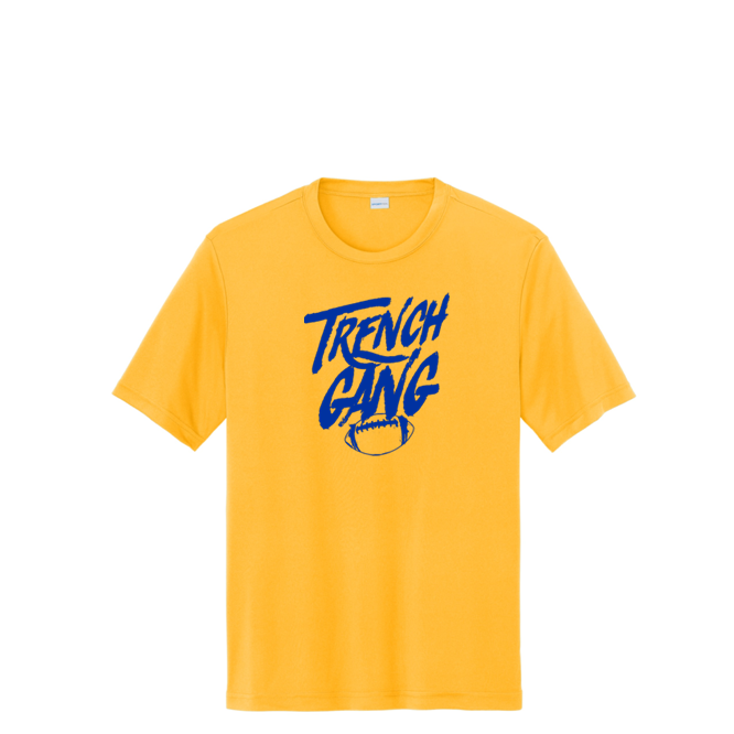TRENCH GANG (Royal) - Performance Tee