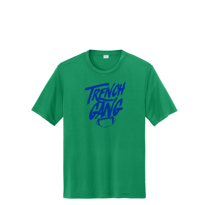 TRENCH GANG (Royal) - Performance Tee