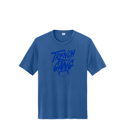 TRENCH GANG (Royal) - Tall Performance Tee